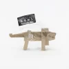 Tortoise-Unknown, Japan Vintage*116 Discontinued , Braided Wood Puzzle - Lion