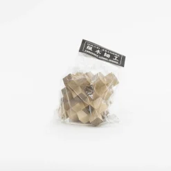 Tortoise-Unknown, Japan Vintage*119 Discontinued, Braided Wood Puzzle - 19 Pcs Kumiki