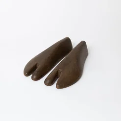 Tortoise-Unknown, Japan Vintage*021 Unknown, Japan Wood Objects (Set Of 2)
