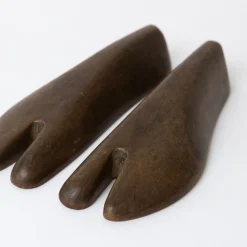 Tortoise-Unknown, Japan Vintage*021 Unknown, Japan Wood Objects (Set Of 2)