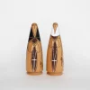 Tortoise-Unknown, Japan Vintage*088 Unknown, Japan Wood Object (Pair)