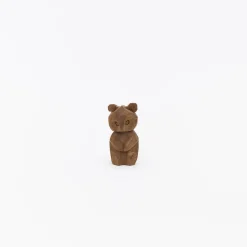 Tortoise-Unknown, Japan Vintage*094 Wooden Bear Object From The Ainu