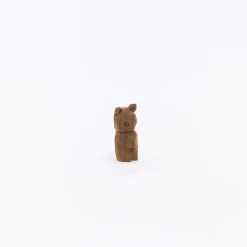 Tortoise-Unknown, Japan Vintage*094 Wooden Bear Object From The Ainu
