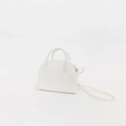 TORTOISE-yellow paper Bags & Wallets*Aeta Deer Leather Boston Mini Shoulder Bag Da39