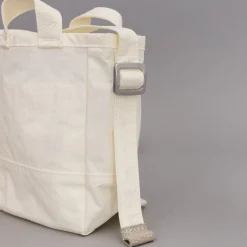 TORTOISE-yellow paper Anunfold Bags & Wallets*Anunfold Side Pocket Mini Bag - White