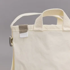 TORTOISE-yellow paper Anunfold Bags & Wallets*Anunfold Side Pocket Mini Bag - White