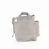 TORTOISE-yellow paper Anunfold Bags & Wallets*Anunfold Side Pocket Mini Bag - Gray