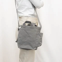 TORTOISE-yellow paper Anunfold Bags & Wallets*Anunfold Side Pocket Mini Bag - Gray