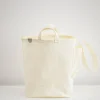 TORTOISE-yellow paper Anunfold Bags & Wallets*Anunfold Side Pocket Tote Bag Pt - White