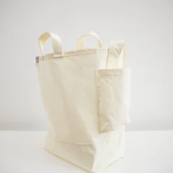TORTOISE-yellow paper Anunfold Bags & Wallets*Anunfold Side Pocket Tote Bag Pt - White