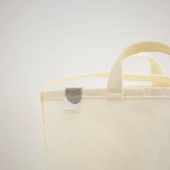 TORTOISE-yellow paper Anunfold Bags & Wallets*Anunfold Side Pocket Tote Bag Pt - White