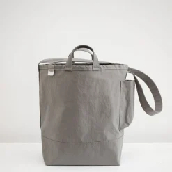 TORTOISE-yellow paper Anunfold Bags & Wallets*Anunfold Side Pocket Tote Bag Pt - Gray