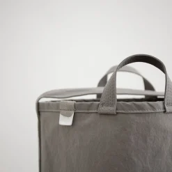 TORTOISE-yellow paper Anunfold Bags & Wallets*Anunfold Side Pocket Tote Bag Pt - Gray