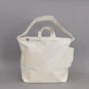 TORTOISE-yellow paper Anunfold Bags & Wallets*Anunfold Side Pocket Tote Bag - White