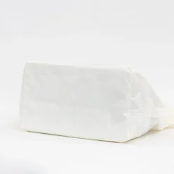 TORTOISE-yellow paper Anunfold Bags & Wallets*Anunfold Side Pocket Tote Bag - White