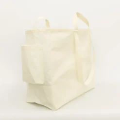 TORTOISE-yellow paper Anunfold Bags & Wallets*Anunfold Travel Tote - White
