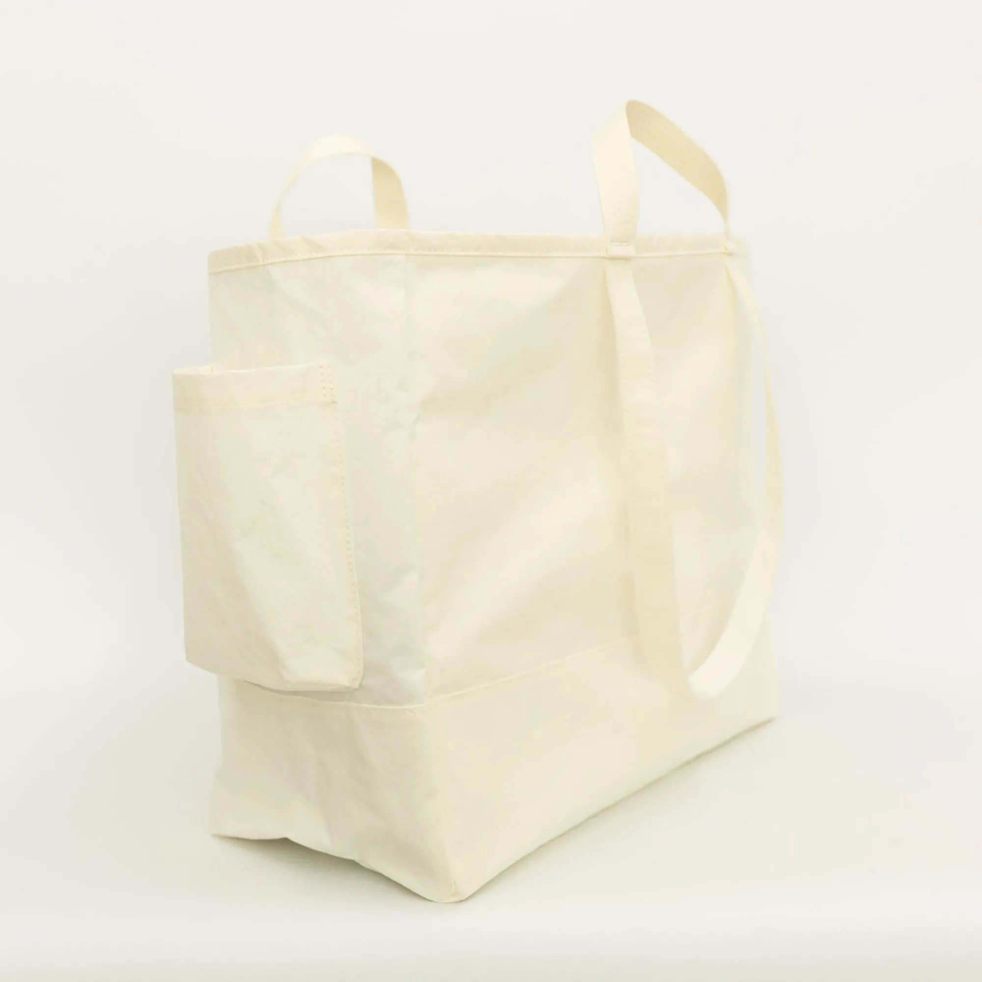 TORTOISE-yellow paper Anunfold Bags & Wallets*Anunfold Travel Tote - White
