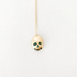 Black Barc Jewelry*'Doku' Skull Necklace
