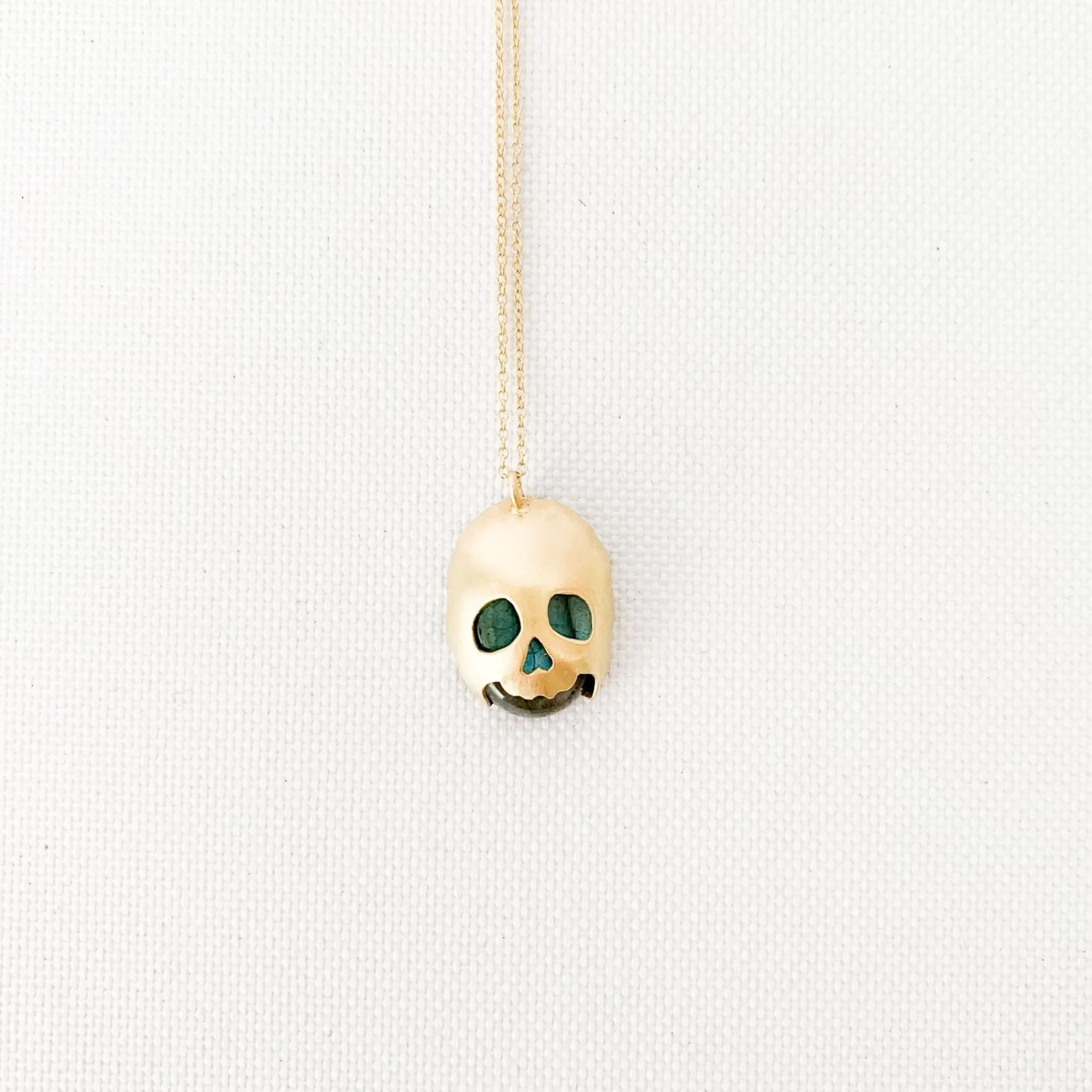 Black Barc Jewelry*'Doku' Skull Necklace