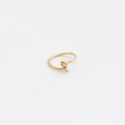 Black Barc Jewelry*'Hebi Ring' With Diamond Eyes