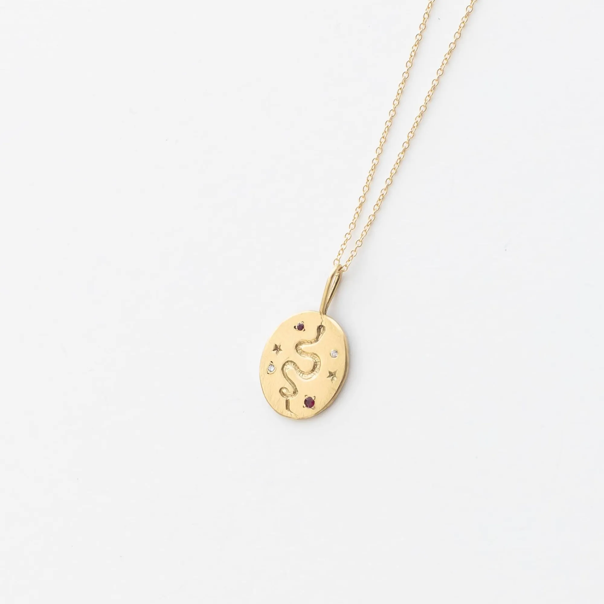 Black Barc Jewelry*'Hebi' Signet Necklace