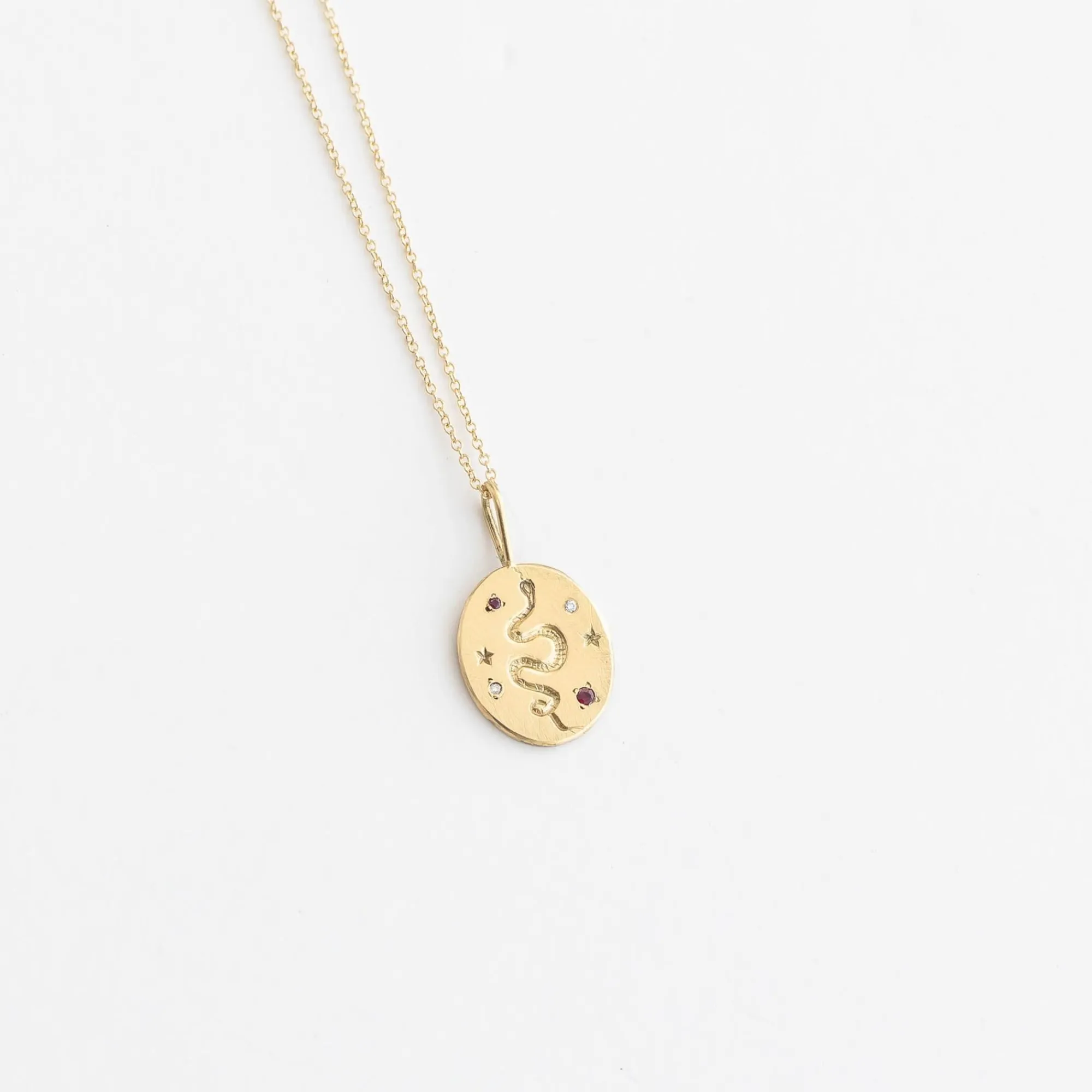 Black Barc Jewelry*'Hebi' Signet Necklace