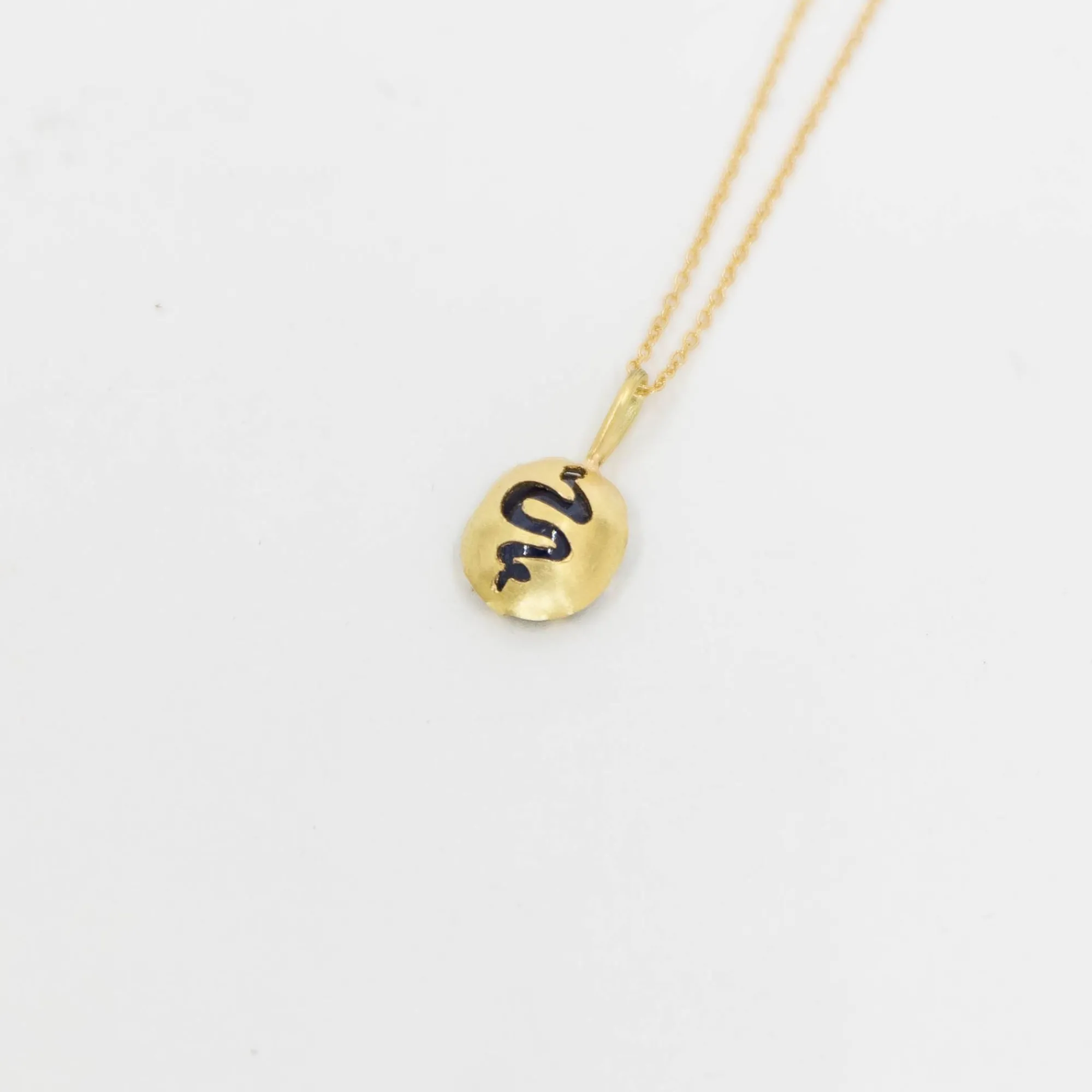 Black Barc Jewelry*'Hebi' Snake Necklace No. 1