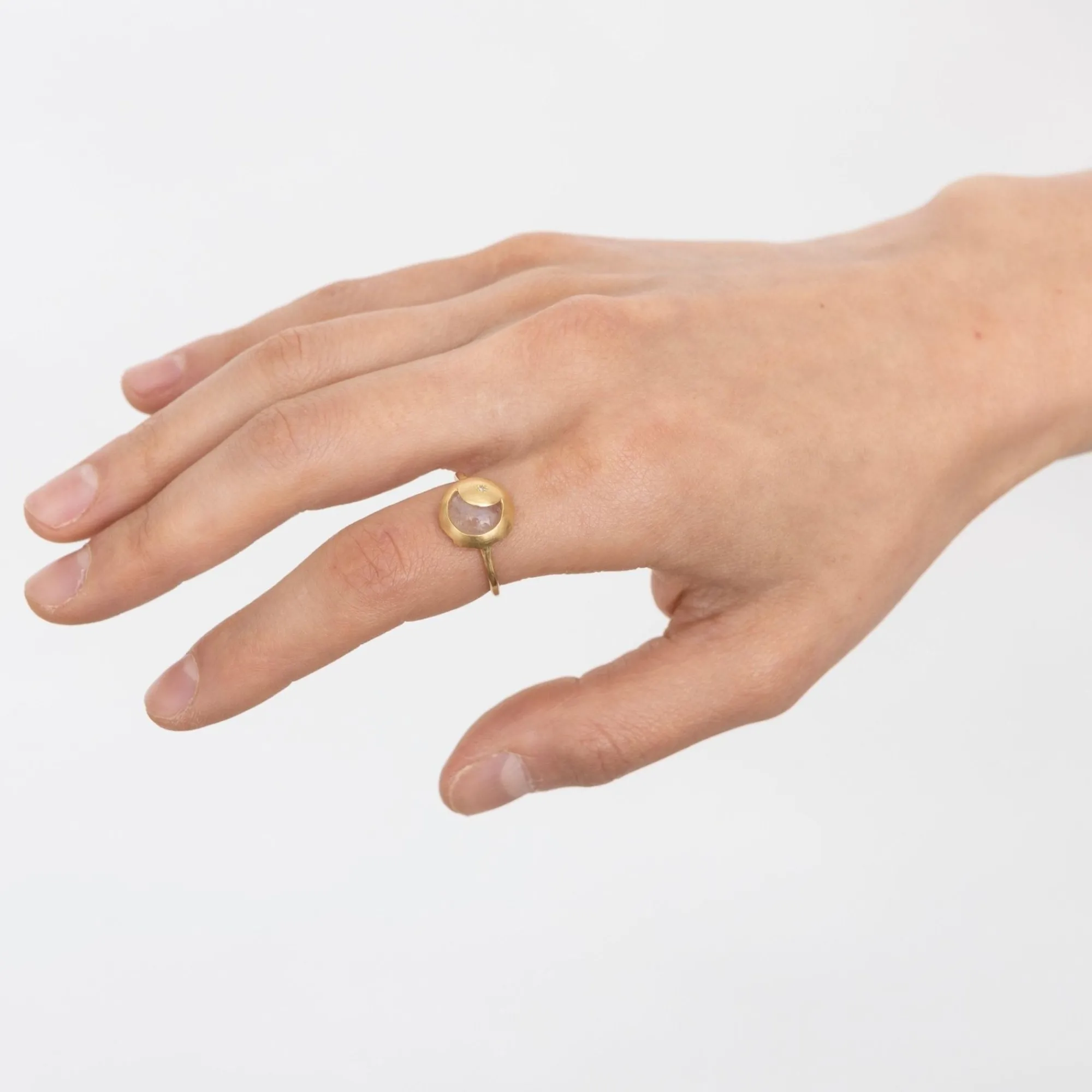Black Barc Jewelry*'Moon' Ring No. 10