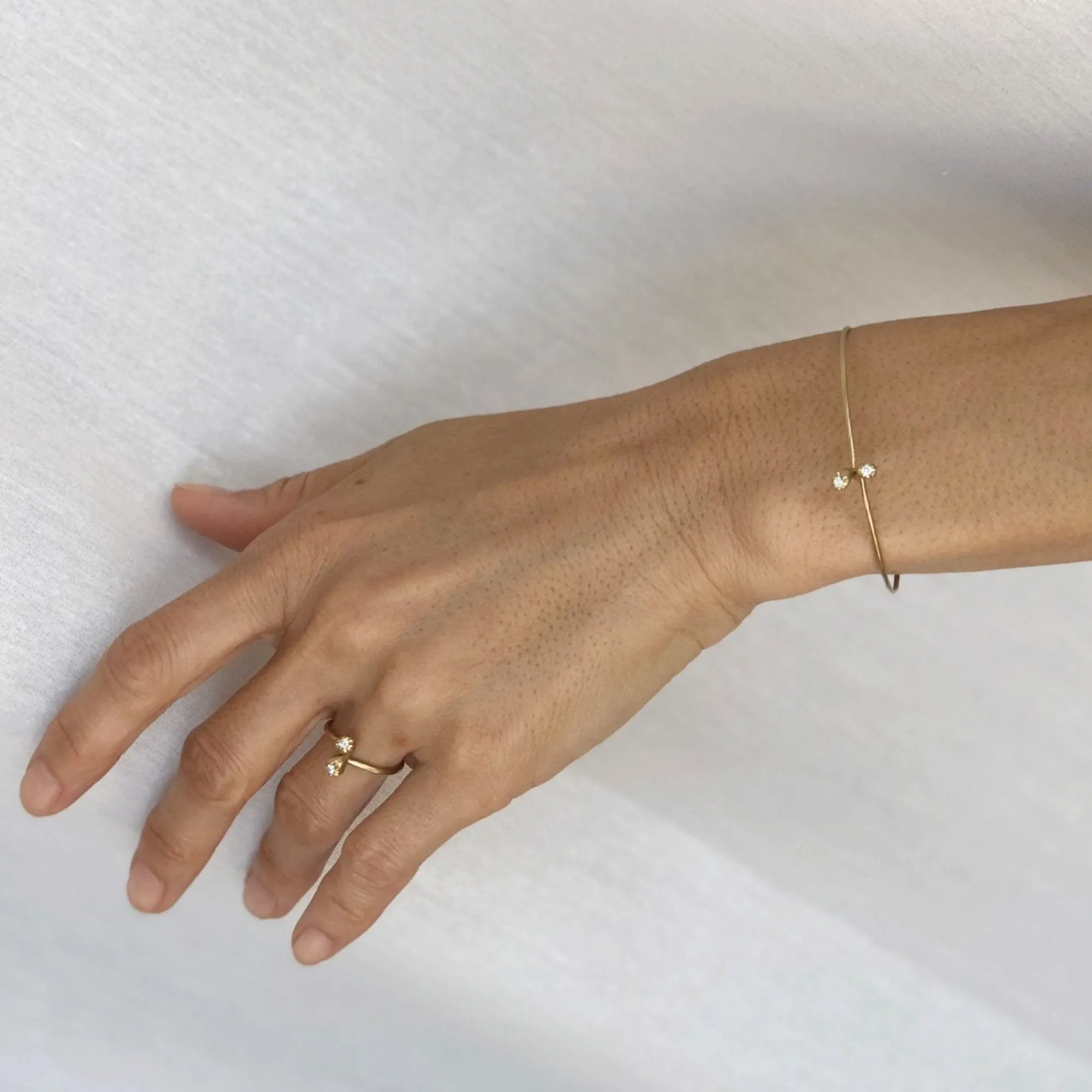 Black Barc Jewelry*'Ren' Bracelet With Diamonds Special Order