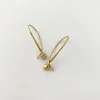 Black Barc Jewelry*'Ren' Earrings With Diamond