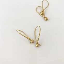 Black Barc Jewelry*'Ren' Earrings With Diamond
