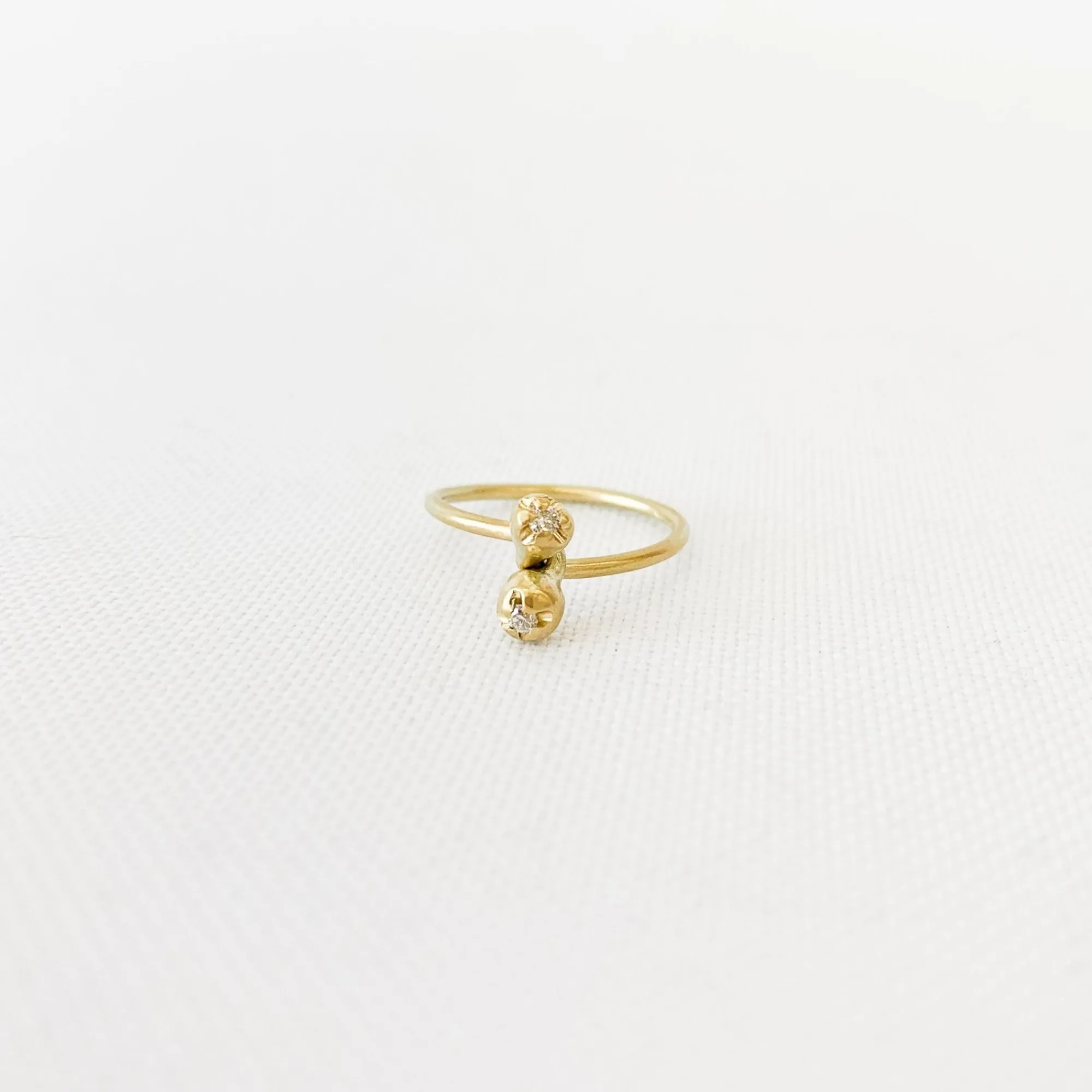 Black Barc Jewelry*'Ren' Ring With Diamonds - Special Order