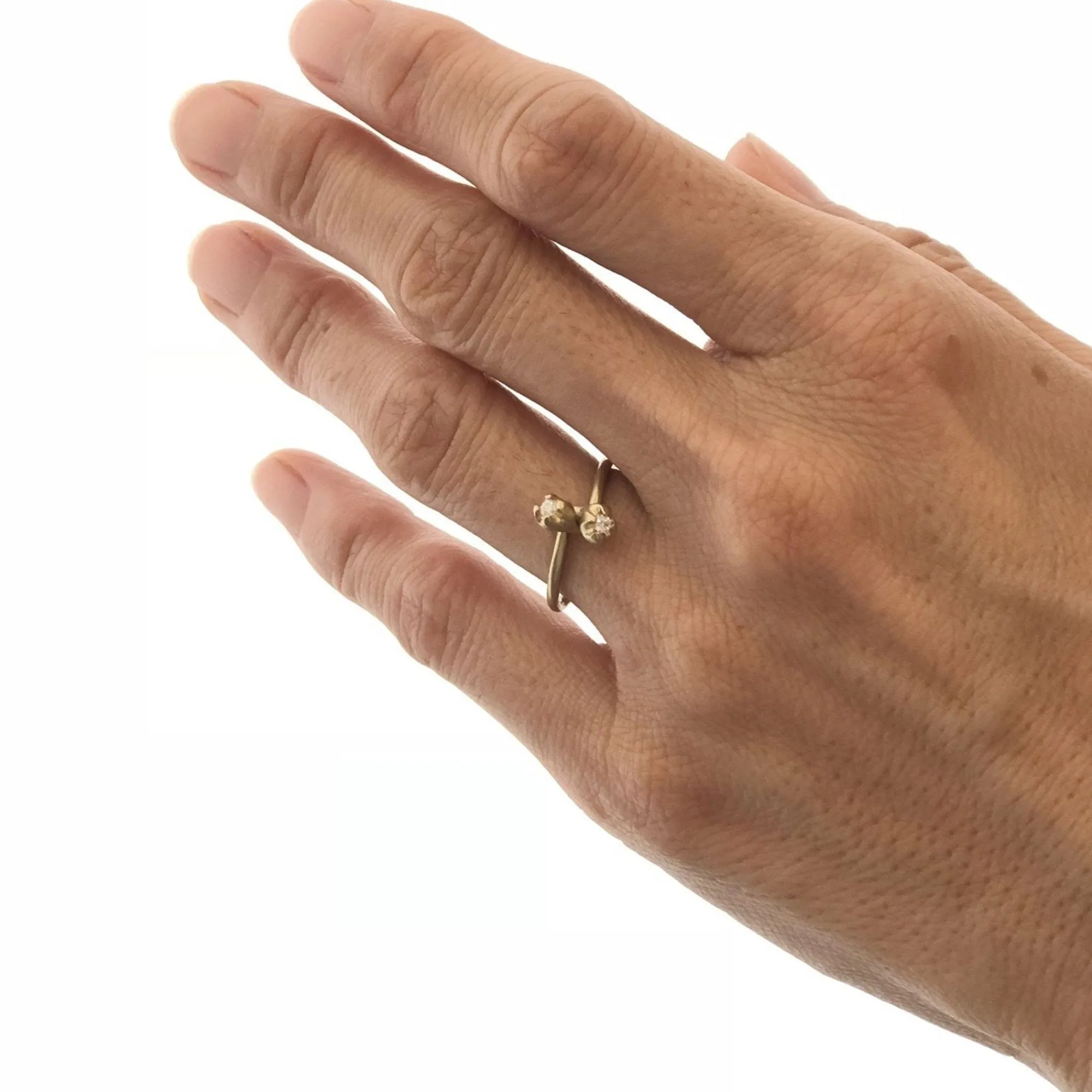 Black Barc Jewelry*'Ren' Ring With Diamonds - Special Order