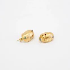 Black Barc Jewelry*'Roly-Poly' Earrings No. 2 & No 3. (Pair)