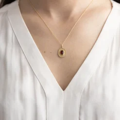 Black Barc Jewelry*'Scarab' Signet Necklace No. 14