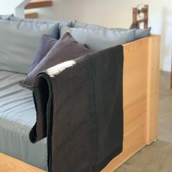 TORTOISE-yellow paper Light Years Home Decor*Black Over Dye Blankets: Mud + Sharimbai + Indigo