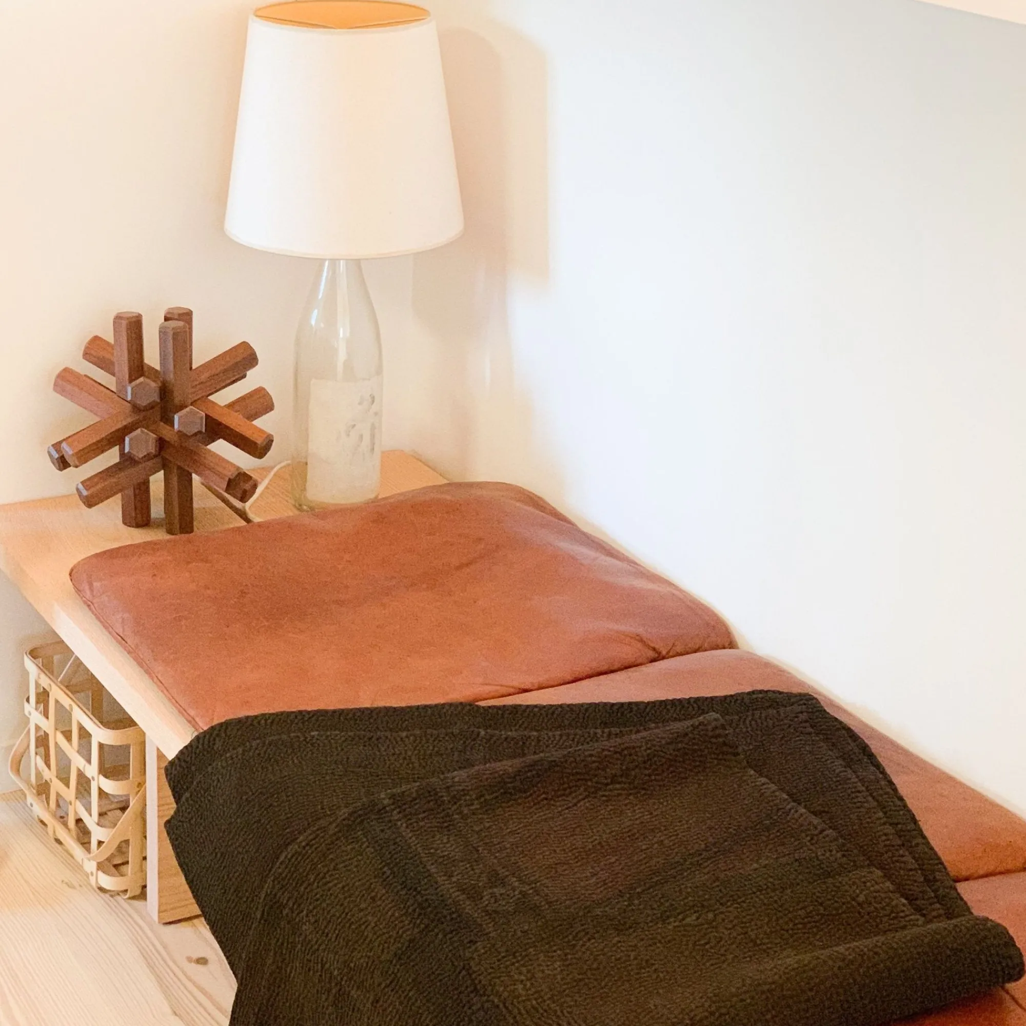 TORTOISE-yellow paper Light Years Home Decor*Brown Over Dye Blankets: Mud + Sharimbai