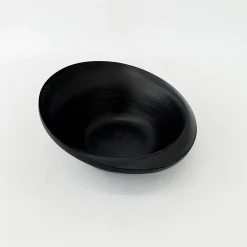 TORTOISE-yellow paper Bunaco Serving*Bunaco Curved Bowl #167