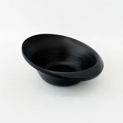 TORTOISE-yellow paper Bunaco Serving*Bunaco Curved Bowl #167