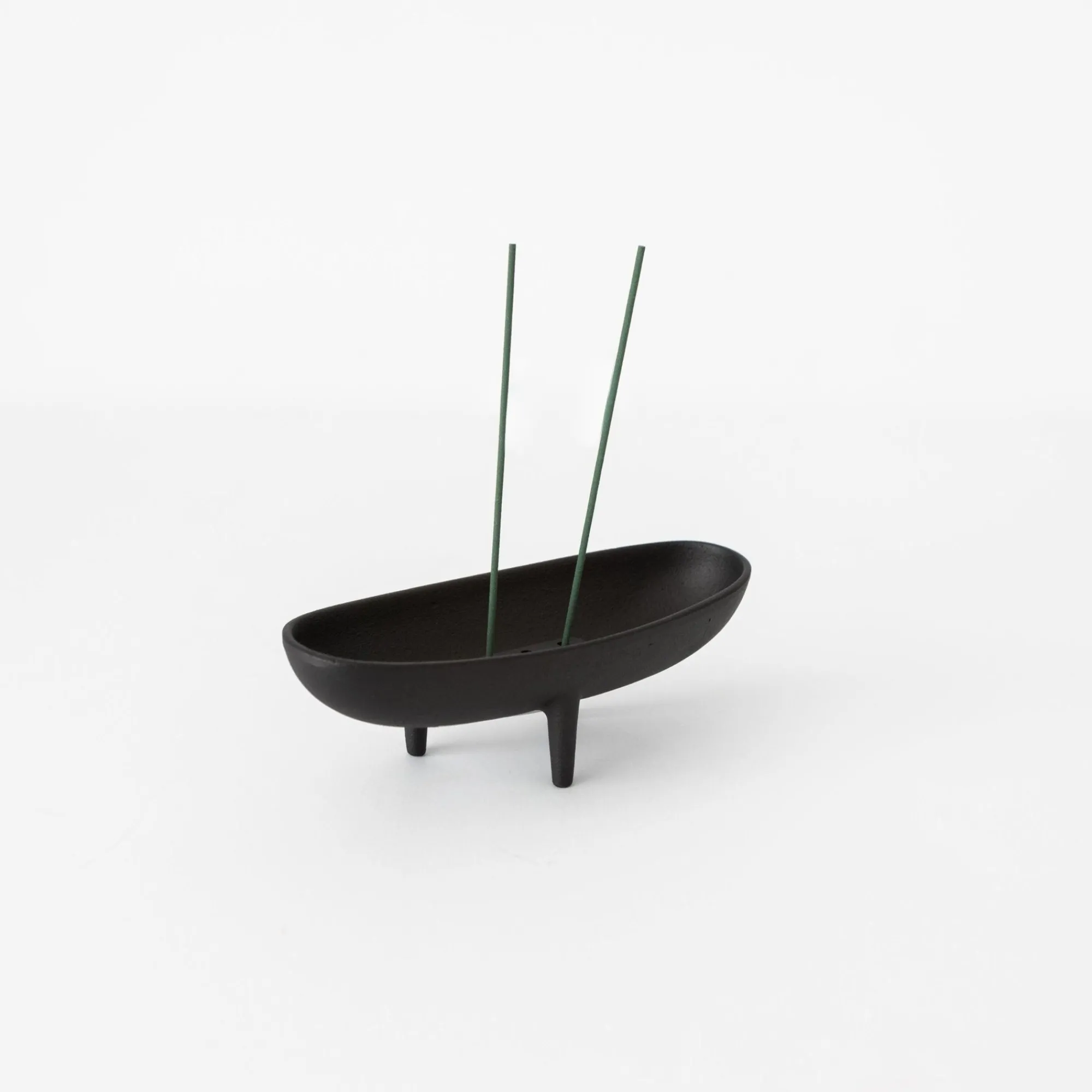 Miya Company Soaps & Scents*Cast Iron Incense Holder (Oval)