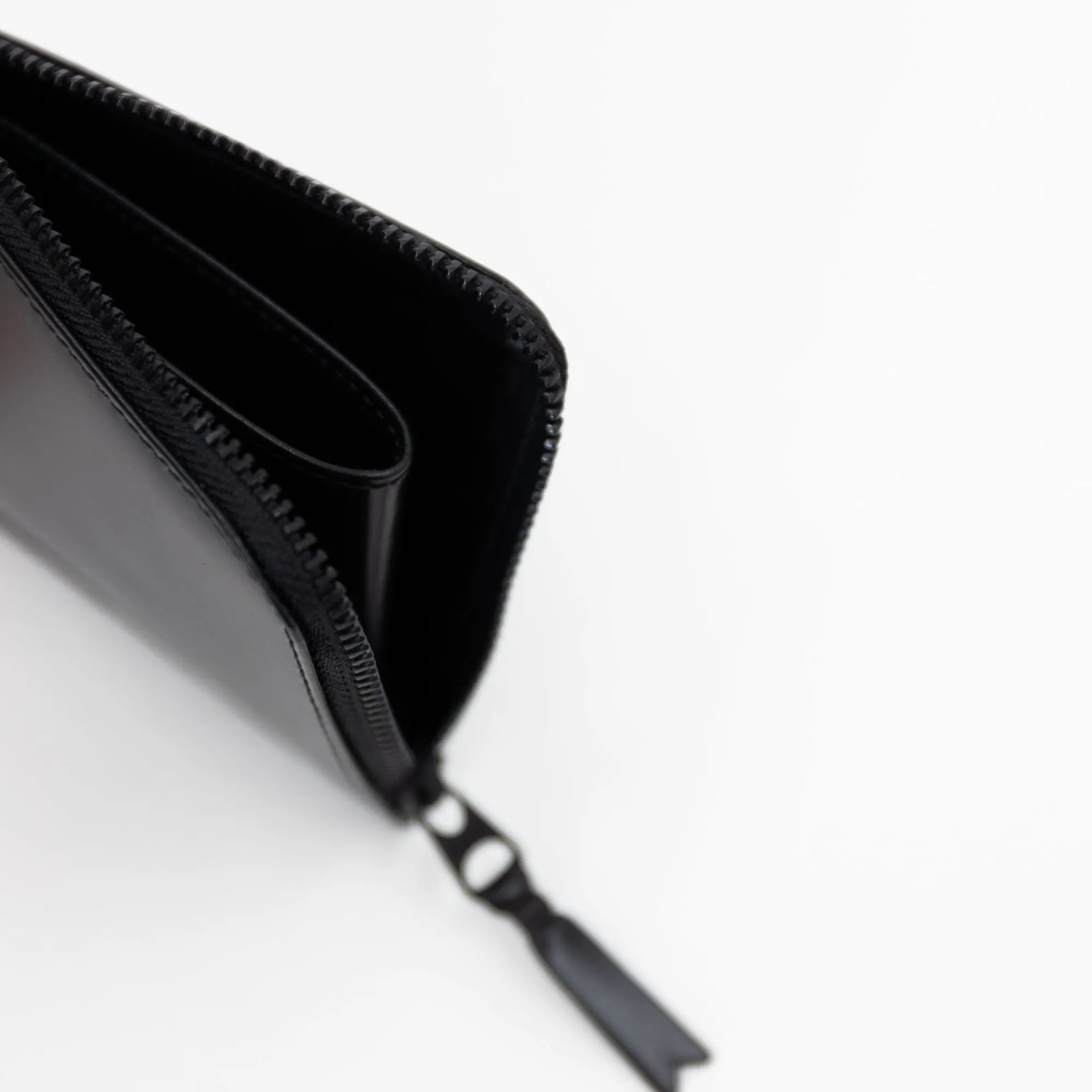 Comme des Garcons LTD Bags & Wallets*Cdg Zip-Around Very Black Wallet
