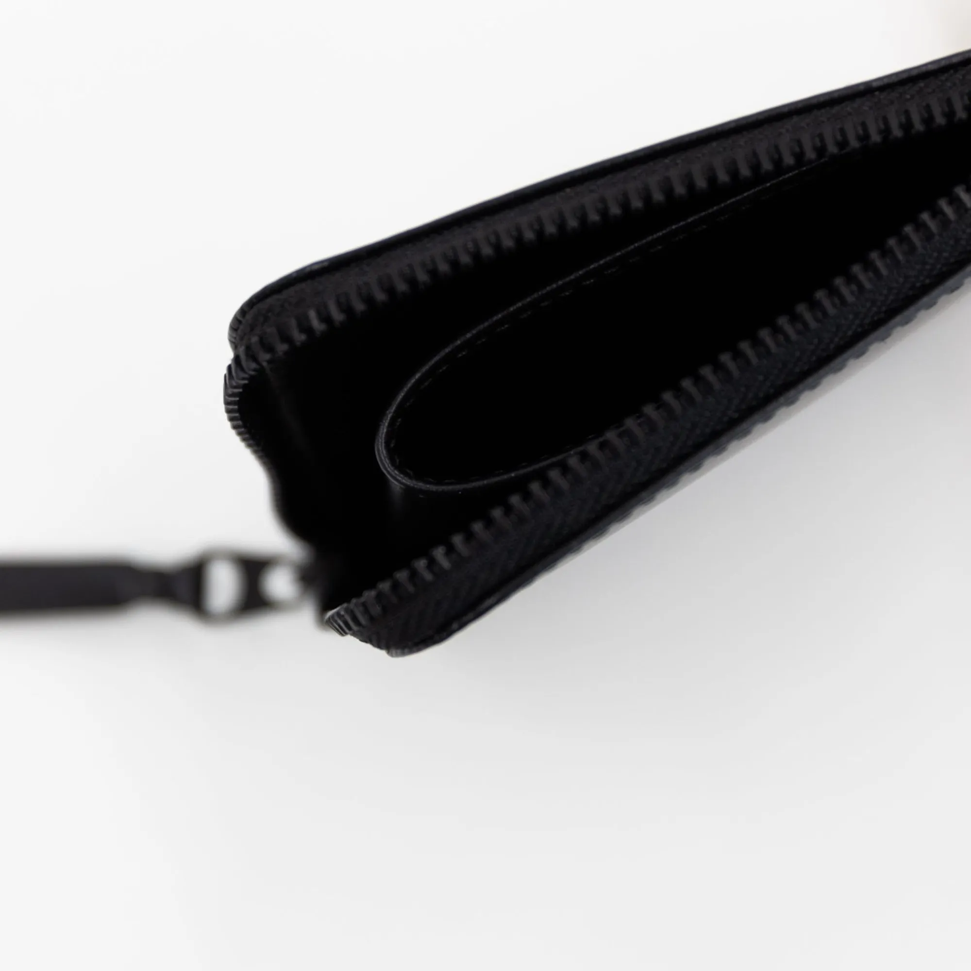 Comme des Garcons LTD Bags & Wallets*Cdg Zip-Around Very Black Wallet