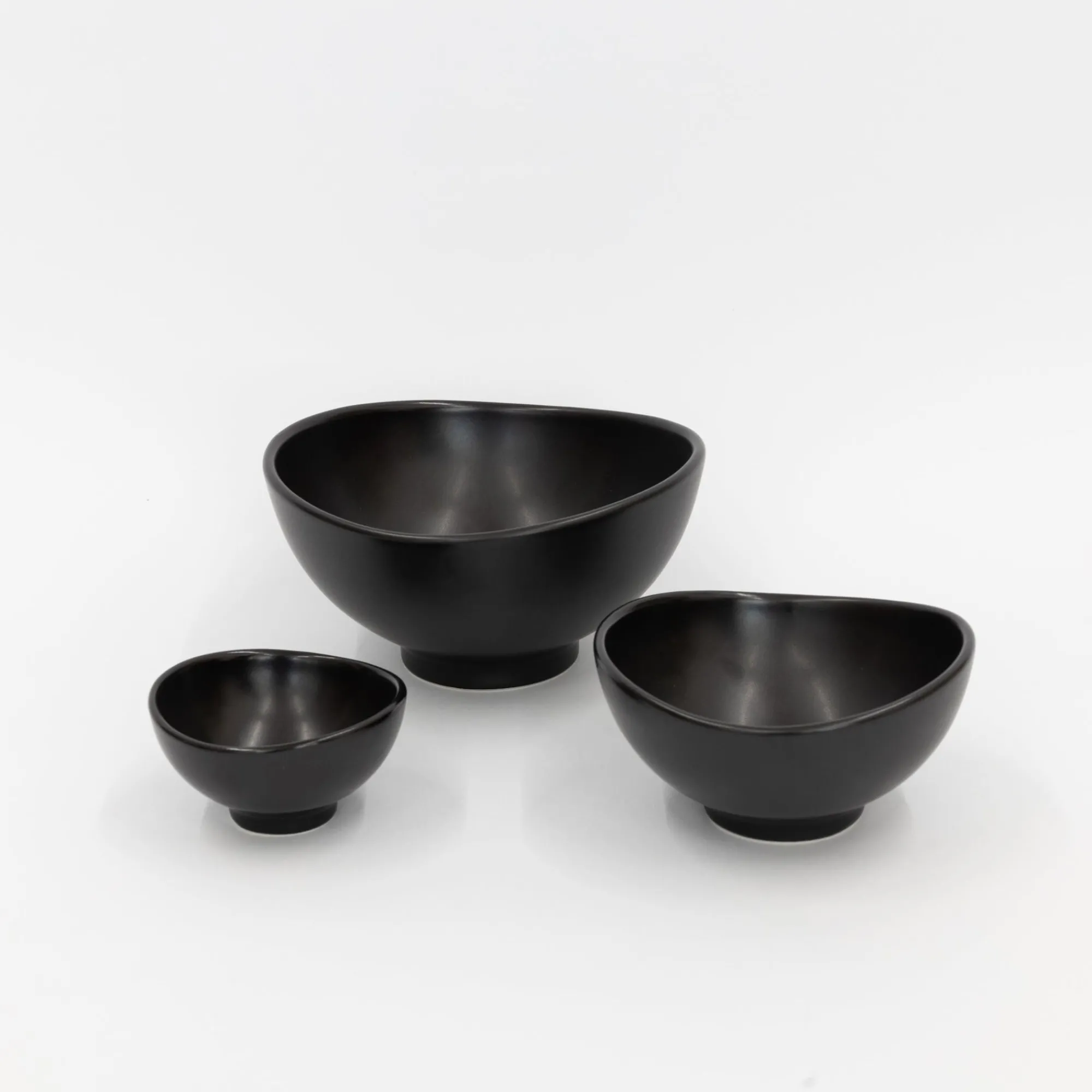 SAIKAI (special order) Eating*Ceramic Japan Infinity Bowls - Black