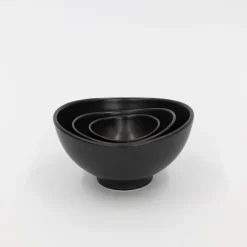 SAIKAI (special order) Eating*Ceramic Japan Infinity Bowls - Black