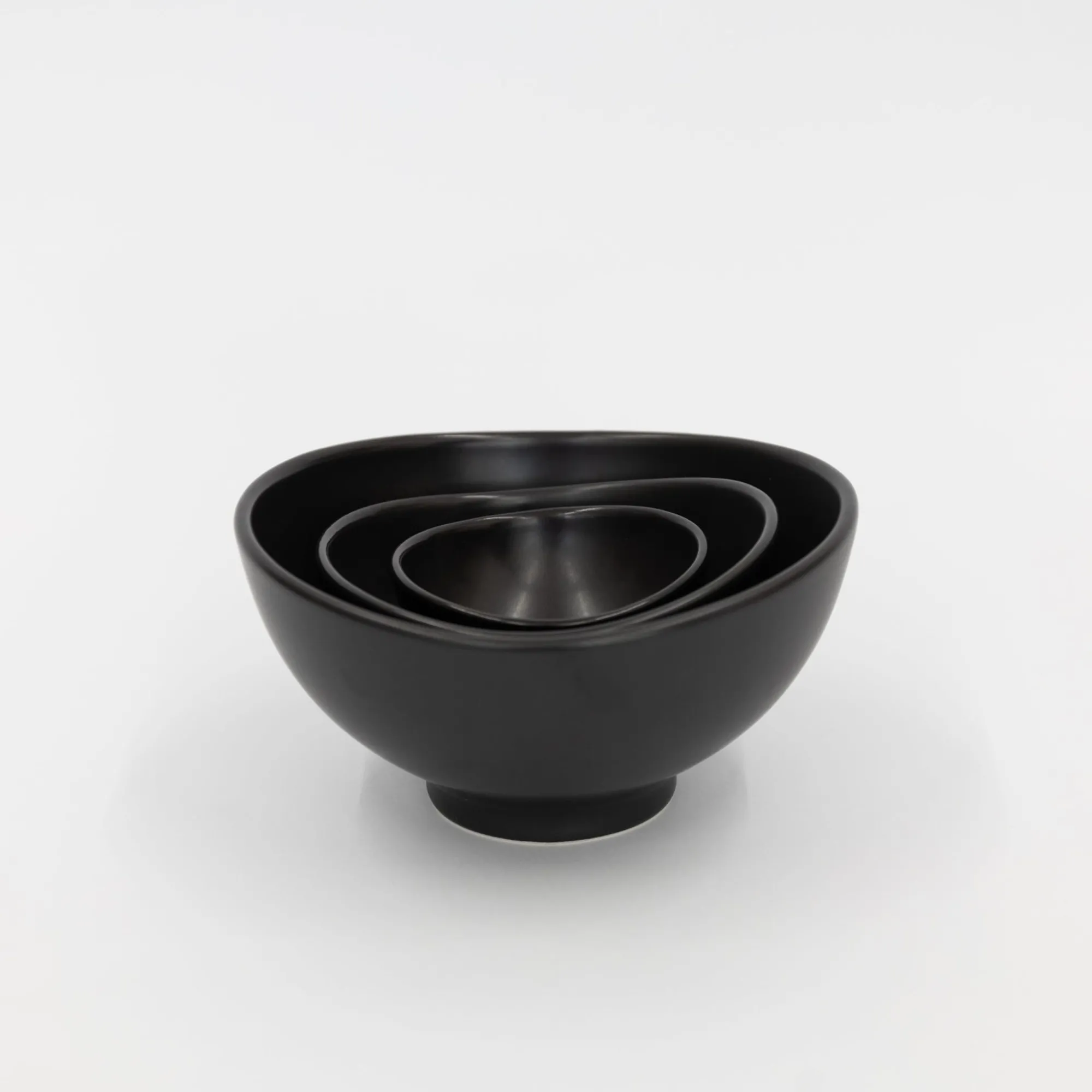 SAIKAI (special order) Eating*Ceramic Japan Infinity Bowls - Black