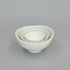 SAIKAI (special order) Eating*Ceramic Japan Infinity Bowls - White