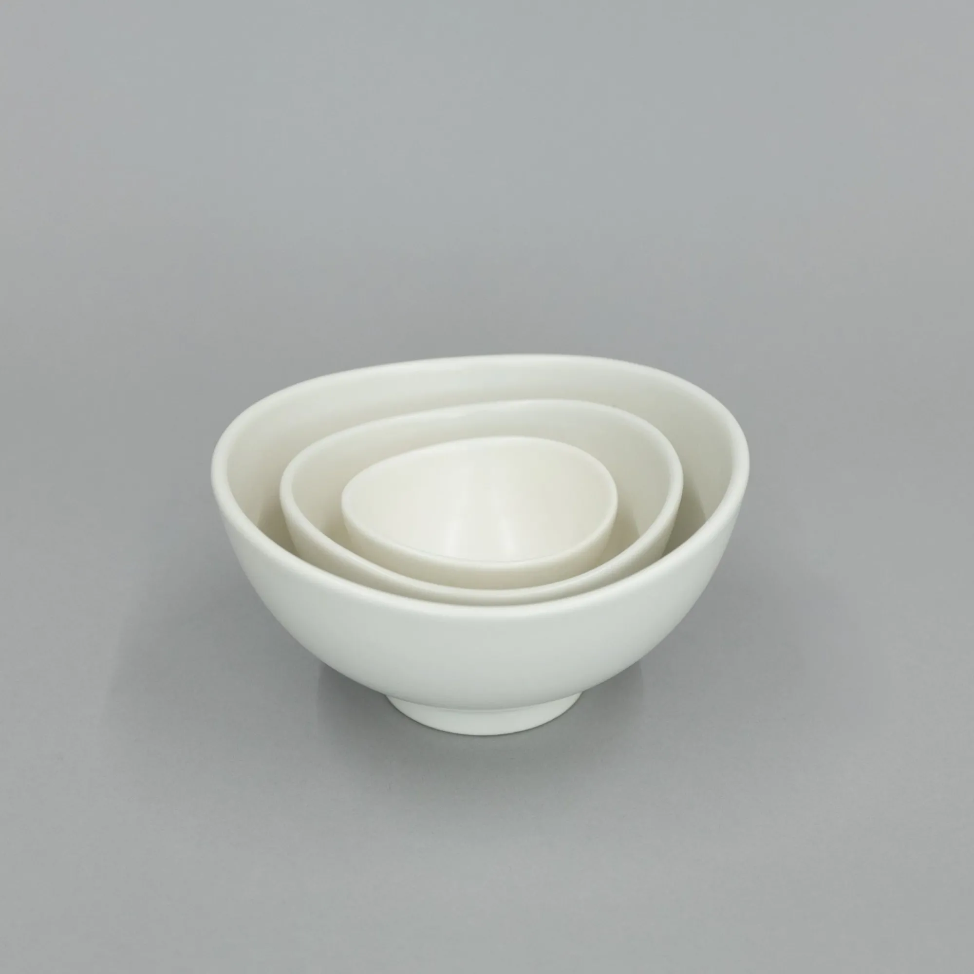 SAIKAI (special order) Eating*Ceramic Japan Infinity Bowls - White