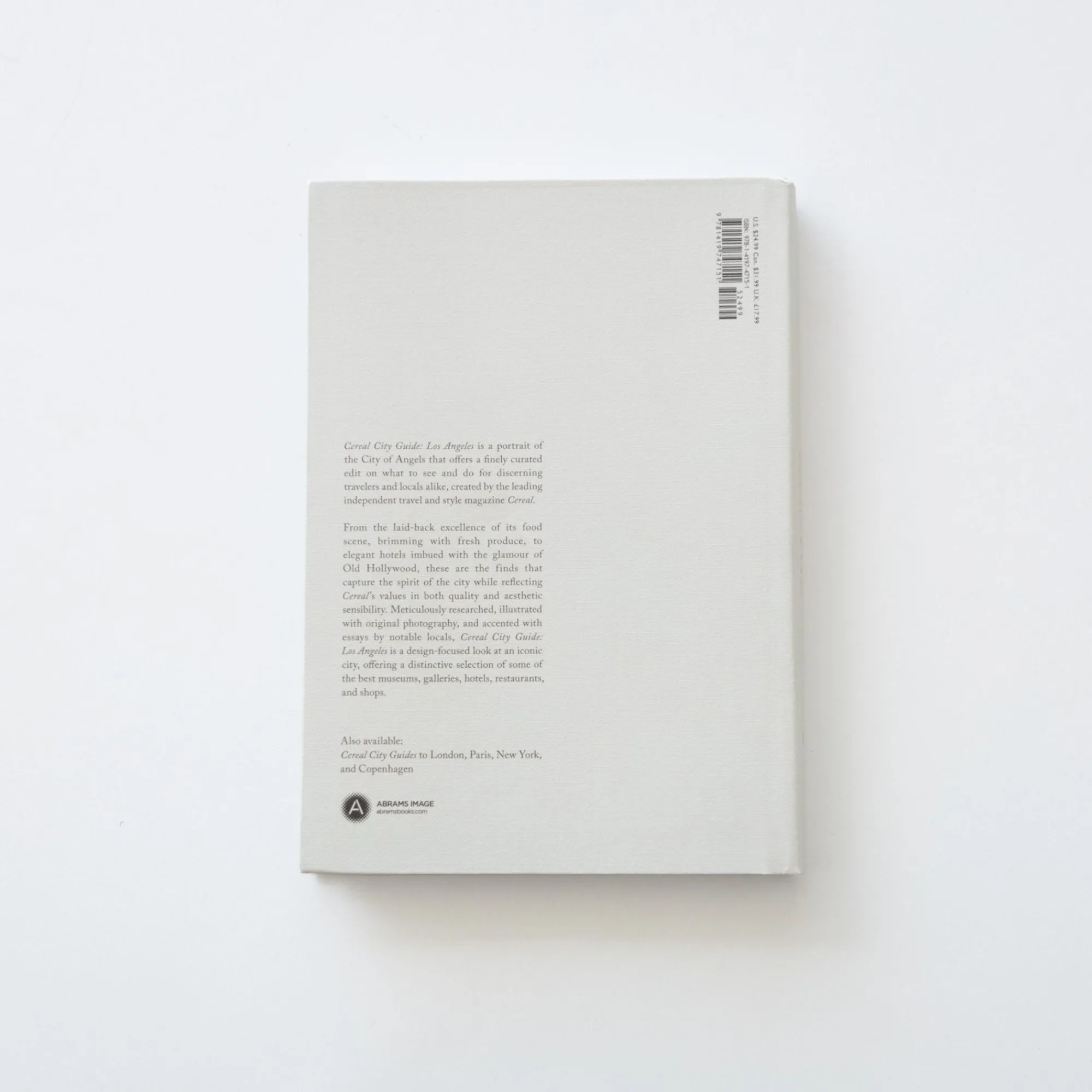 Hachette Book Group Books*Cereal City Guide: Los Angeles