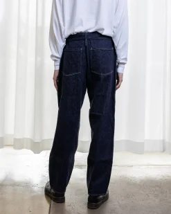 TORTOISE-yellow paper Comoli Apparel*Comoli Denim Belted Pt X01-03001