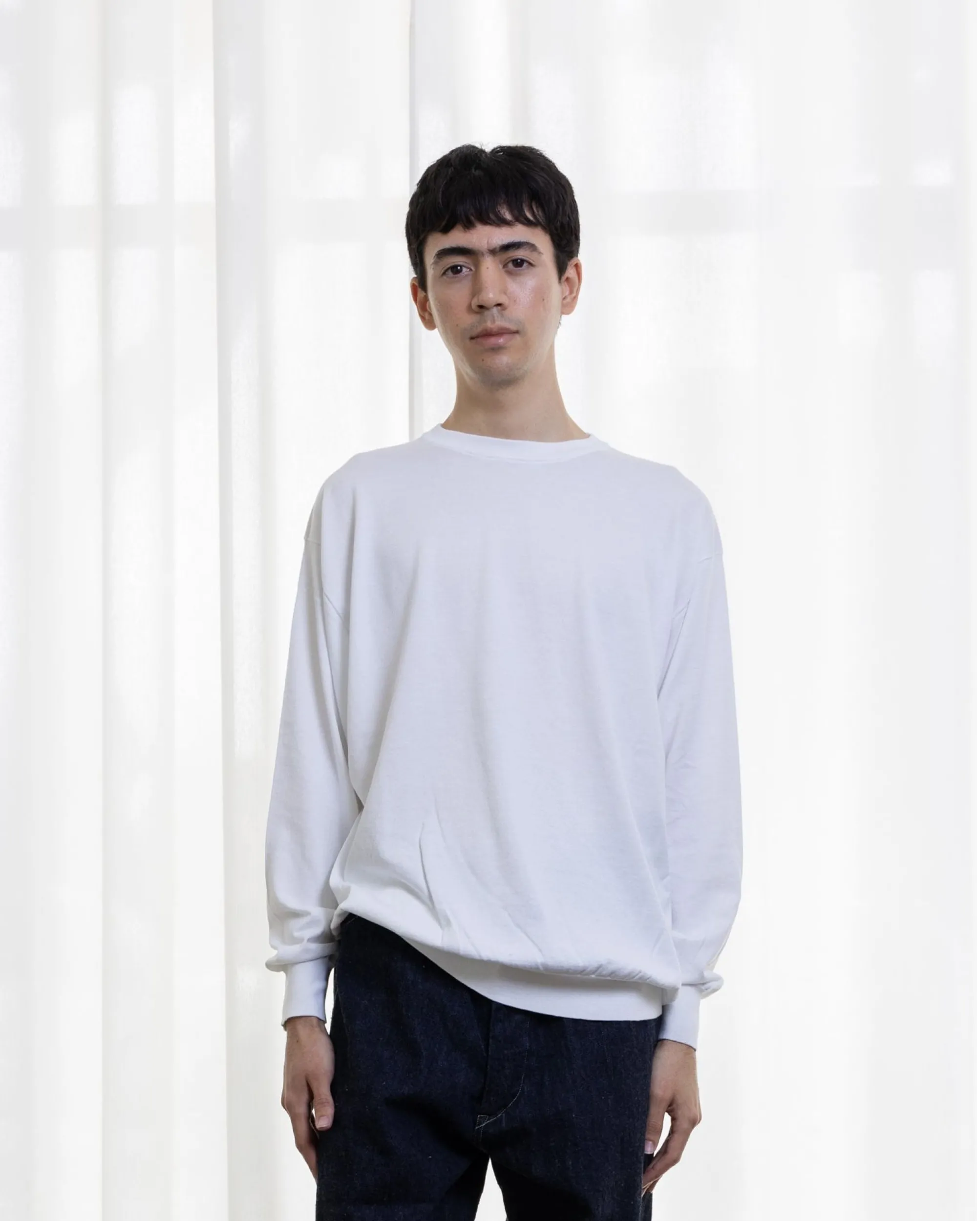 TORTOISE-yellow paper Comoli Apparel*Comoli 18G C/N Knit Po X01-06001